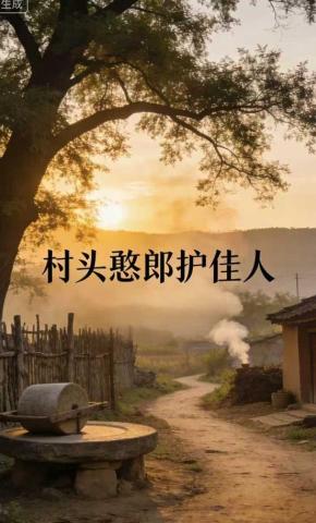 短剧《村头憨郎护佳人》海报