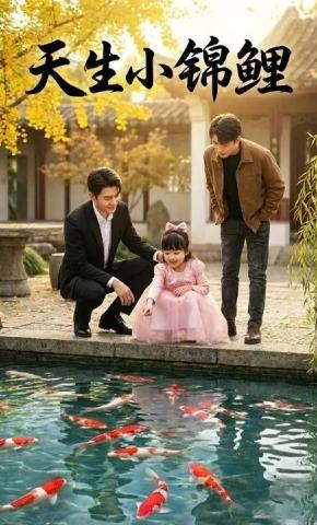 短剧《天生小锦鲤》海报