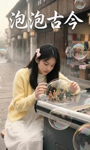 短剧《泡泡古今》海报