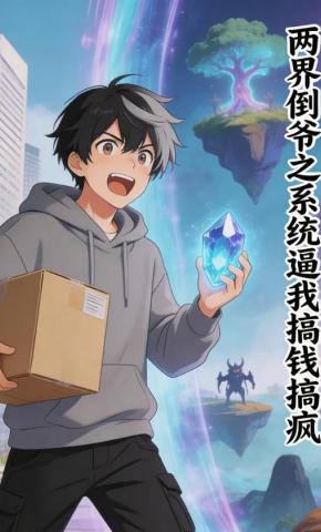 短剧《两界倒爷之系统逼我搞钱搞疯》海报