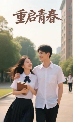 短剧《重启青春》海报
