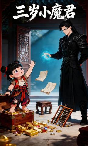 短剧《三岁小魔君》海报