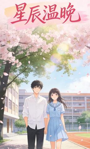 短剧《星辰温晚》海报