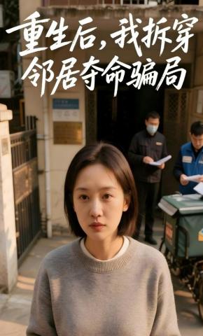 短剧《重生后，我拆穿邻居夺命骗局》海报