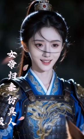 短剧《女帝归来仿真人版》海报