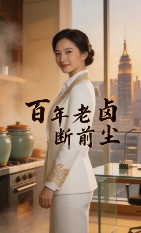 短剧《百年老卤断前尘》海报