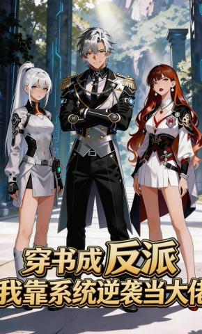 短剧《穿书成反派，我靠系统逆袭当大佬》海报