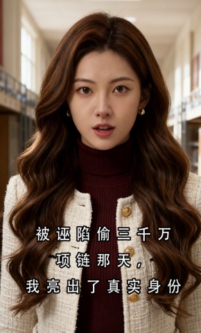 短剧《被诬陷偷三千万项链那天，我亮出了真实身份》海报