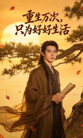 短剧《重生万次，只为好好生活》海报