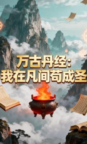 短剧《万古丹经：我在凡间苟成圣》海报