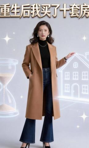 短剧《重生后我买了十套房》海报