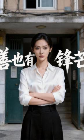 短剧《善也有锋芒》海报