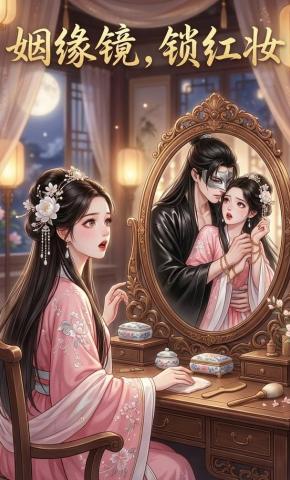 短剧《姻缘镜，锁红妆》海报