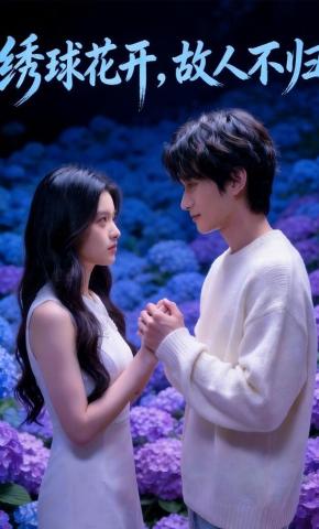短剧《绣球花开，故人不归》海报