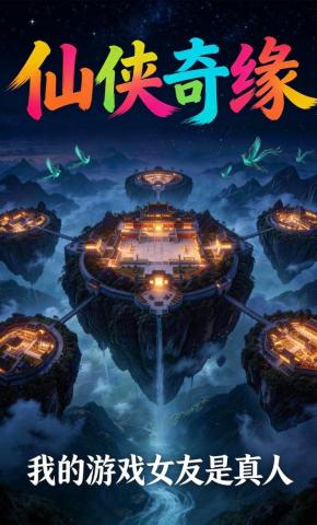 短剧《仙侠奇缘我的游戏女友是真人》海报