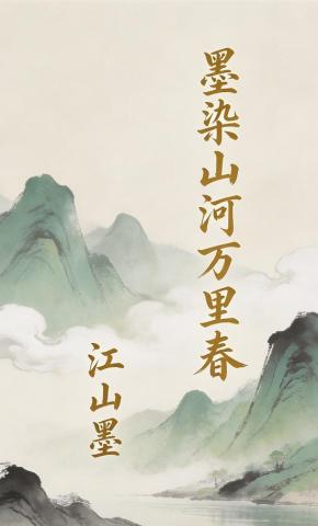 短剧《墨染山河万里春：江山墨》海报