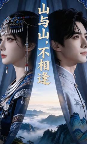 短剧《山与山，不相逢》海报