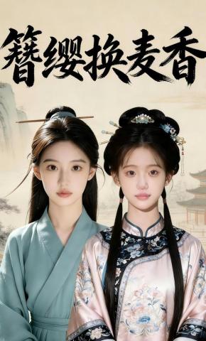 短剧《簪缨换麦香》海报