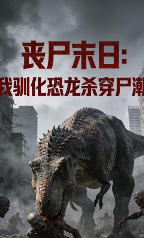 短剧《丧尸末日：我驯化恐龙杀穿尸潮》海报