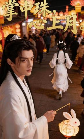 短剧《掌中珠，心上月》海报