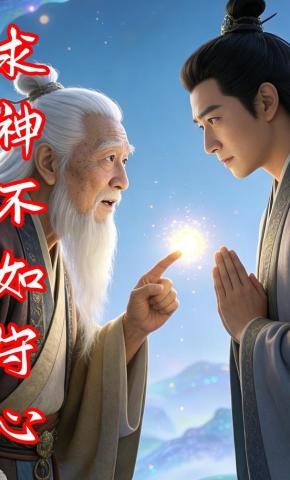 短剧《求神不如守心》海报