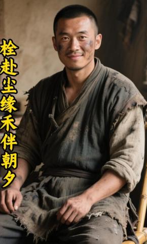 短剧《栓赴尘缘禾伴朝夕》海报