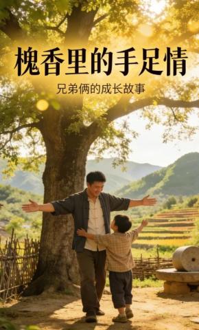 短剧《槐香里的手足情》海报