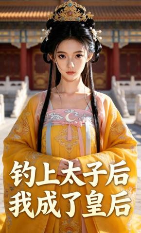 短剧《钓上太子后我成了皇后》海报