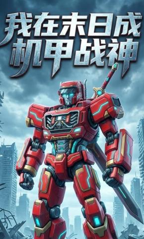 短剧《我在末日成机甲战神》海报