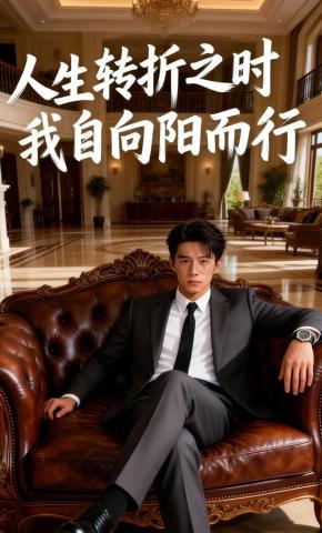 短剧《人生转折之时，我自向阳而行》海报