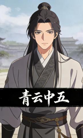 短剧《青云中五》海报