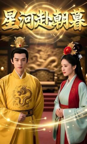 短剧《星河赴朝暮》海报