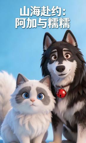 短剧《山海赴约：阿加与糯糯》海报