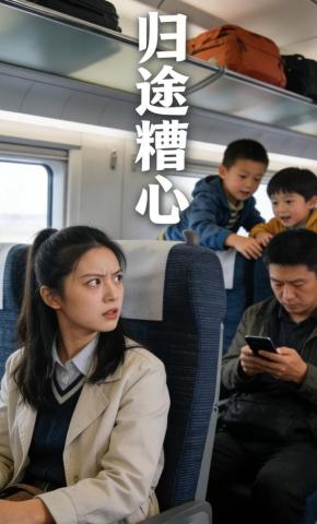 短剧《归途糟心》海报