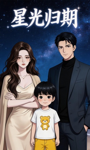短剧《星光归期》海报