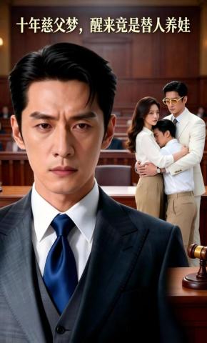 短剧《十年慈父梦，醒来竟是替人养娃》海报