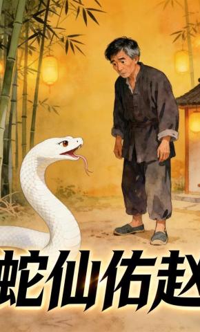 短剧《蛇仙佑赵》海报