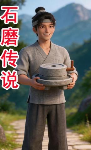 短剧《石磨传说》海报