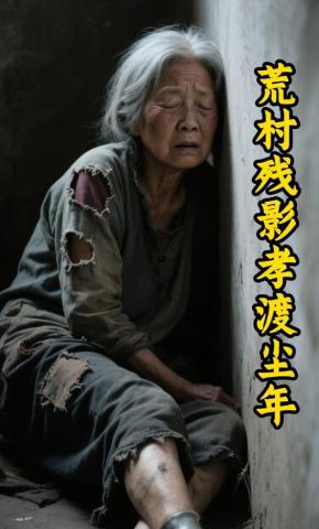 短剧《荒村残影孝渡尘年》海报