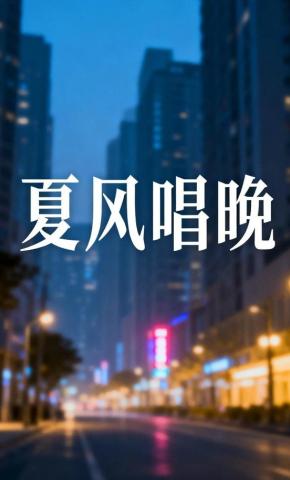 短剧《夏风唱晚》海报