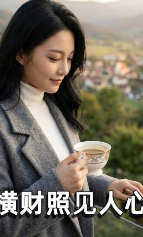 短剧《横财照见人心》海报