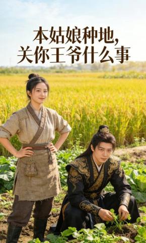 短剧《本姑娘种地，关你王爷什么事》海报