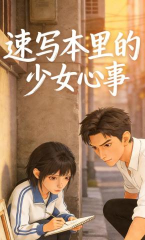 短剧《速写本里的少女心事》海报