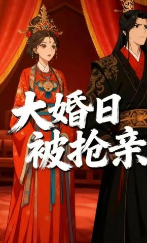 短剧《大婚日被抢亲》海报