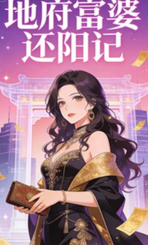 短剧《地府富婆还阳记》海报