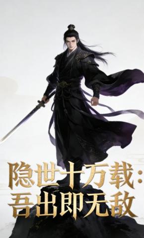 短剧《隐世十万载：吾出即无敌》海报