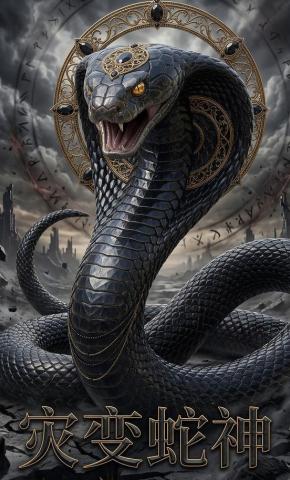 短剧《灾变蛇神》海报