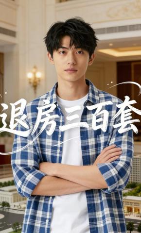 短剧《退房三百套》海报