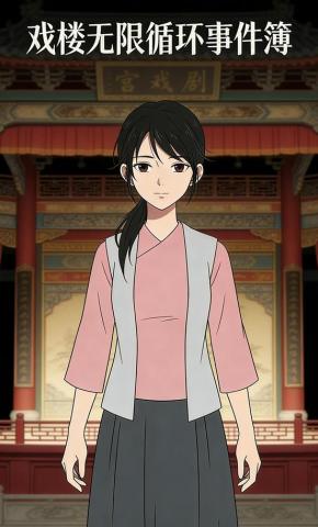 短剧《戏楼无限循环事件簿》海报