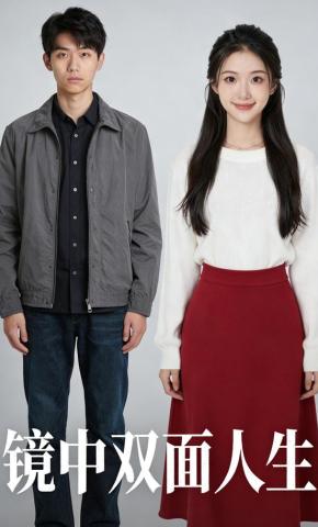 短剧《镜中双面人生》海报